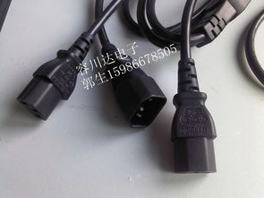 专业电源线制造商 高品质促销品字一分二公母插头延长线供应商